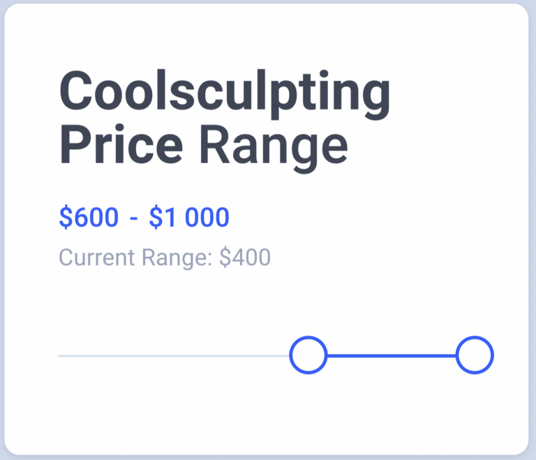 Price range for coolsculpting chin in Denver